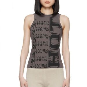 Paloma wool top with 'Dreams hot' digital print